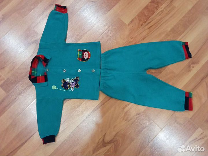 Костюм теплый, флисовый