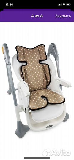 Матрасик в коляску Хлопковый 