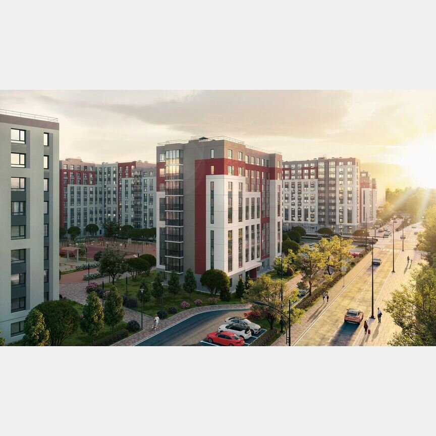 1-к. квартира, 39,5 м², 3/8 эт.