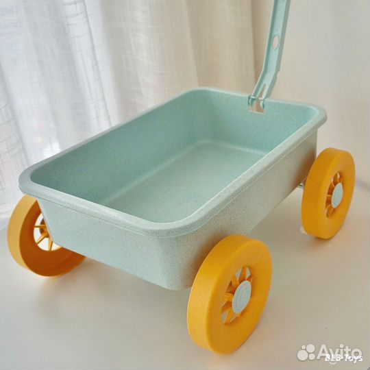 Детская тележка для песка и снега