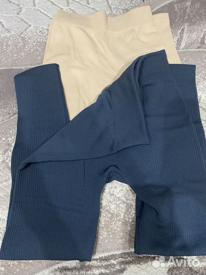 Лосины в рубчик