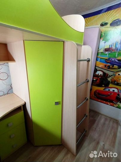 Кровать чердак