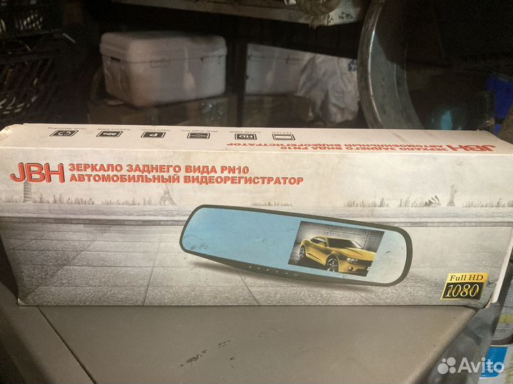 Автомобильный видеорегистратор зеркало