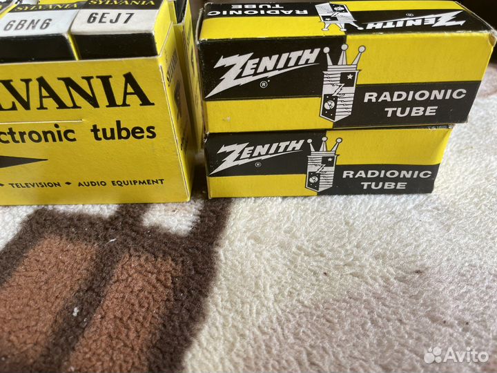 Радиолампы Zenith, Sivania, Telefunken