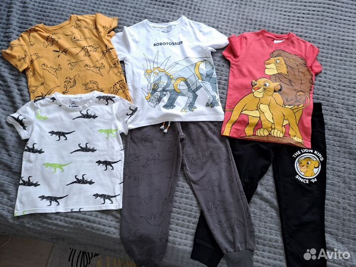 Вещи пакетом для мальчика 116 128 H&M Play today