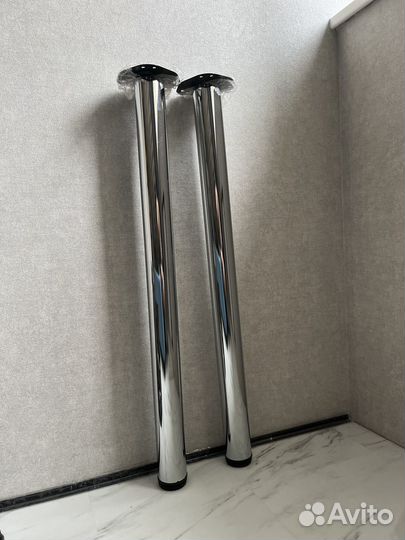 Мебельные ножки хром (высота 83 см)