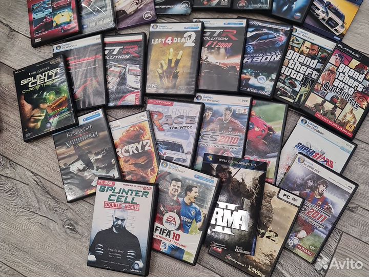 Игры для пк на дисках