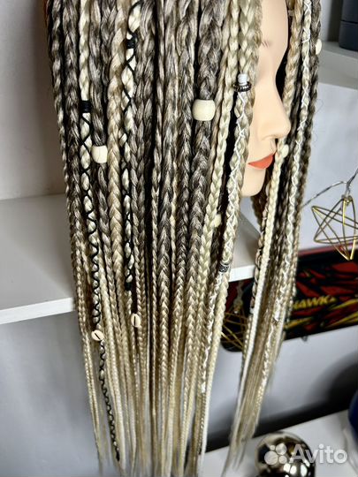 Афрокосы комплект (де косы)