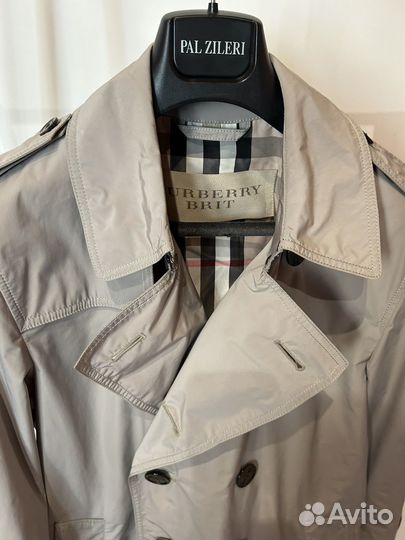 Тренч мужской burberry brit размер S