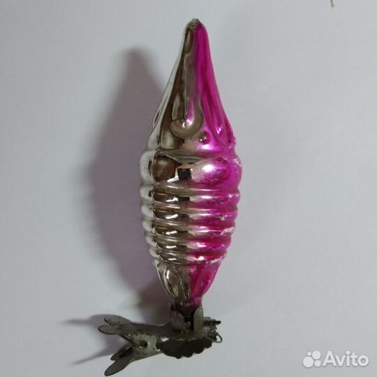 Елочные игрушки СССР на прищепке