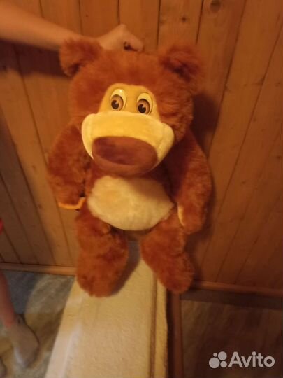 Большая мягкая игрушка медведь