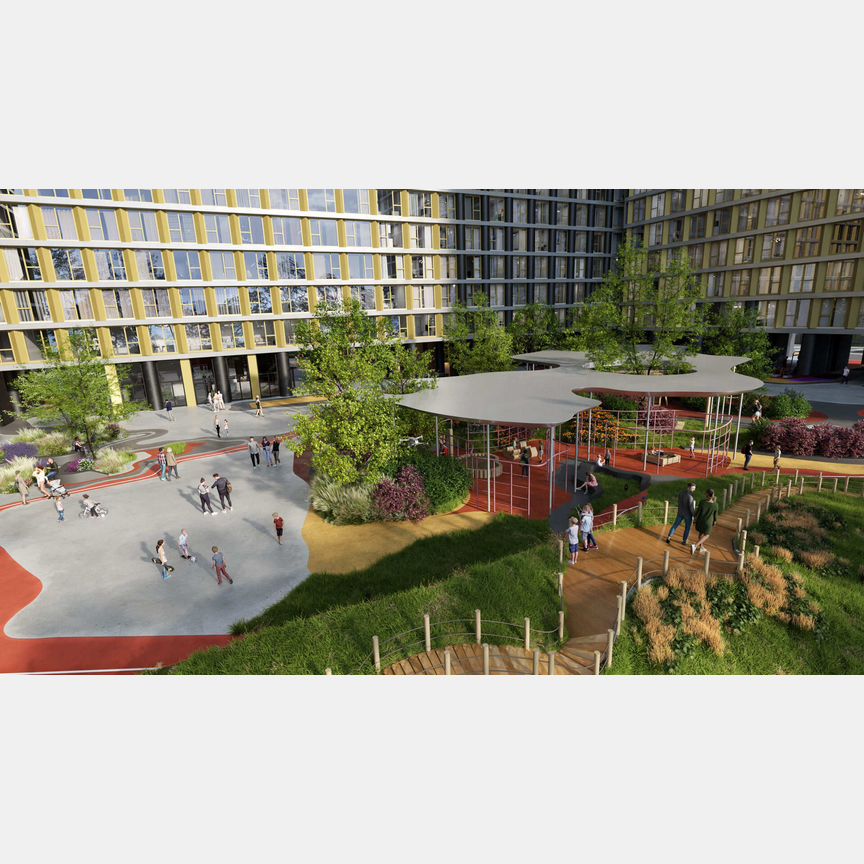 2-к. апартаменты, 70,7 м², 21/29 эт.