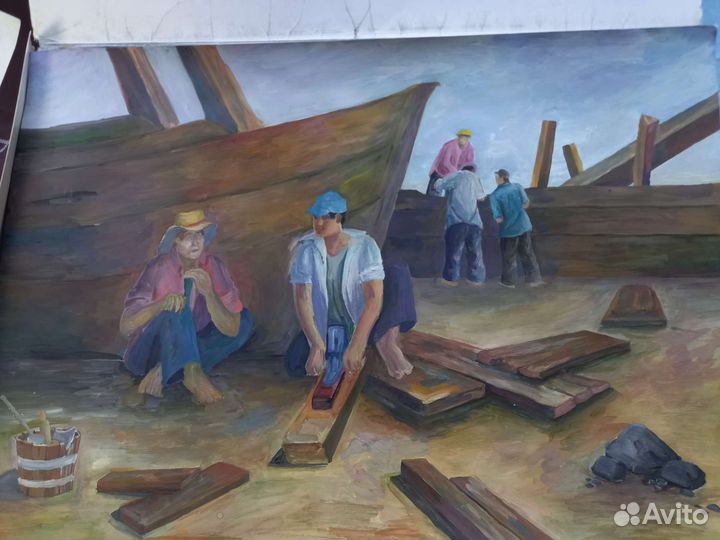 Композиционная работа, картина