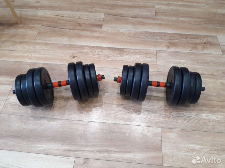 Гантели разборные новые 15,5кг