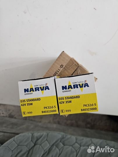 Ксеноновые лампы d3s narva