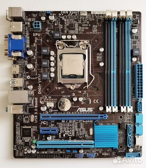 Связка Материнская плата MSI Z68MA-G45 + i3 2120