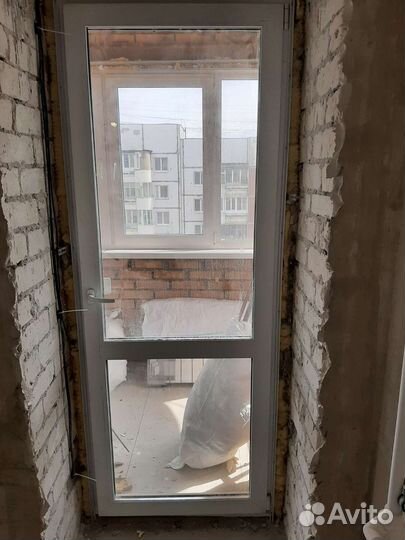 Окна пластиковые бу и балконные двери