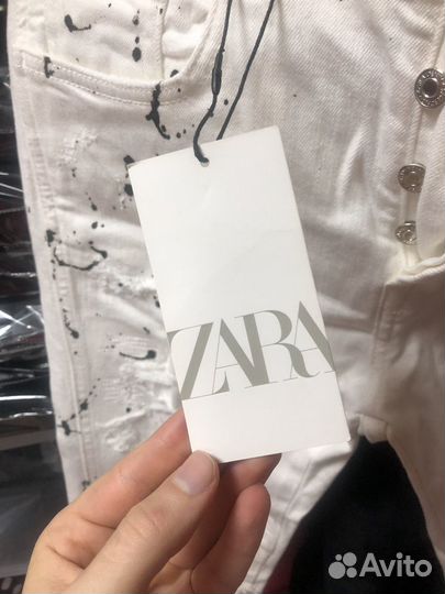 Джинсы zara мужские 39 новые