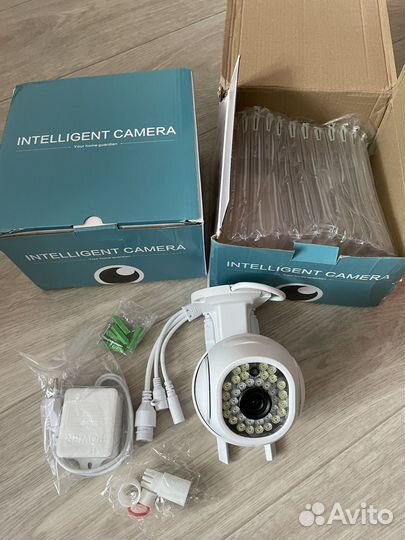 Комплект видеонаблюдения ip камера zelx