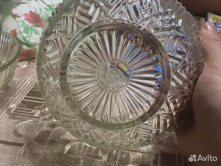 Конфетница салатница СССР стелко