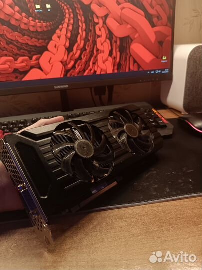 Видеокарта gtx 1070 8gb palit dual