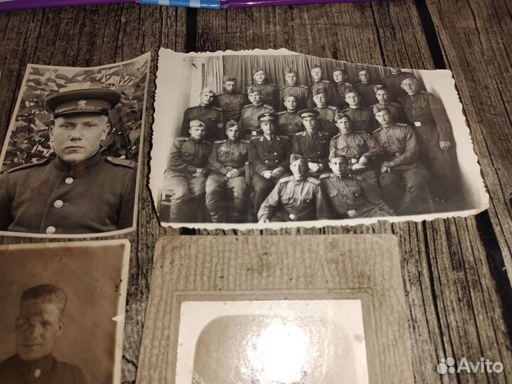 Старинное фото военных