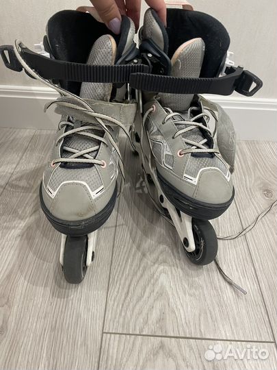 Коньки роликовые раздвижные