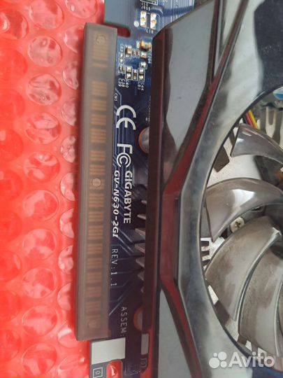 Видеокарта gigabyte GV-N630-2GI