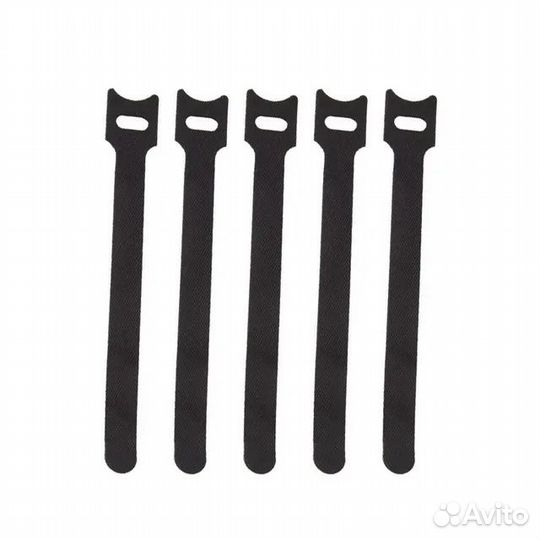 Кабельная стяжка липучка, хомут (10шт)