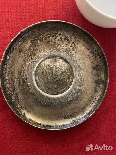 Царская серебряная чайная пара, 84 пробы