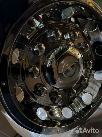 Колпак колеса R22,5 задний нержавейка