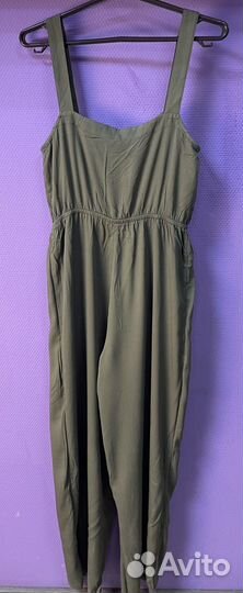 H&M Комбинезон-брюки на пуговицах хаки EUR 38