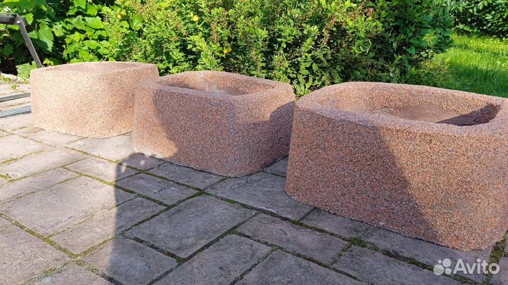 Вазон бетонный, Кашпо для улицы