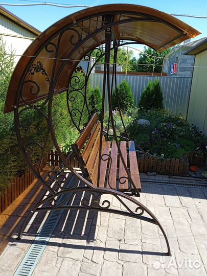 Садовая качеля разборная