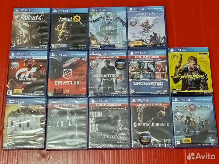 Horizon forbidden west ps4 диск