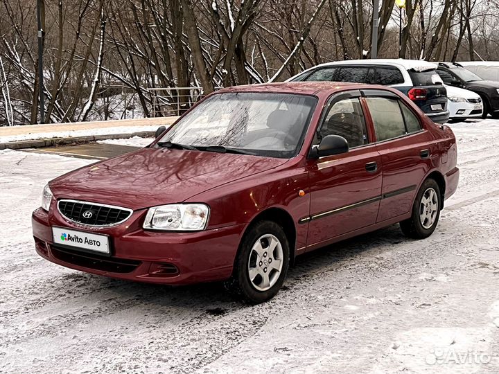 Hyundai Accent 1.5 МТ, 2005, 294 500 км