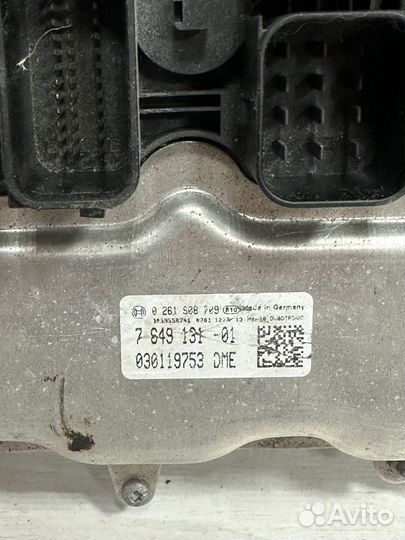Блок DME эбу двигателя N20B20 BMW F30 на запчасти