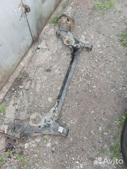 Задняя балка деу нексия