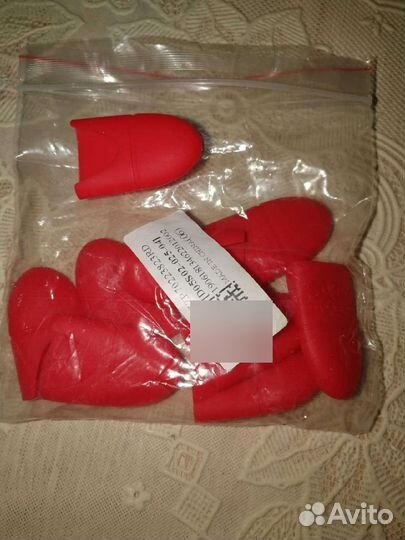 Зажимы и колпачки для снятия гель - лака