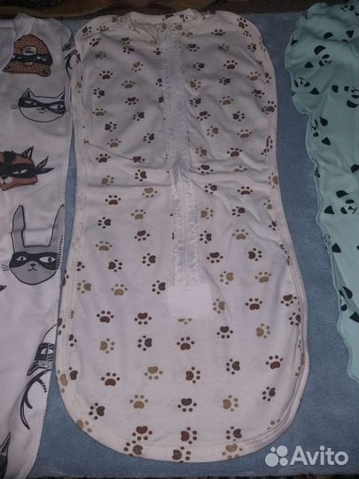 Пеленка кокон на молнии