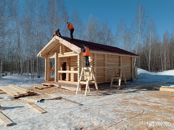 Срубы домов и бань от производителя