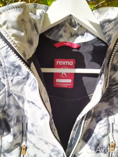 Куртка reima 116 новая для девочки softshell