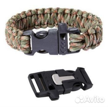 Браслет из паракорда с огнивом