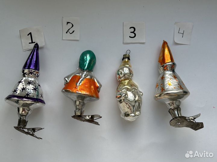 Елочные игрушки СССР Карнавал