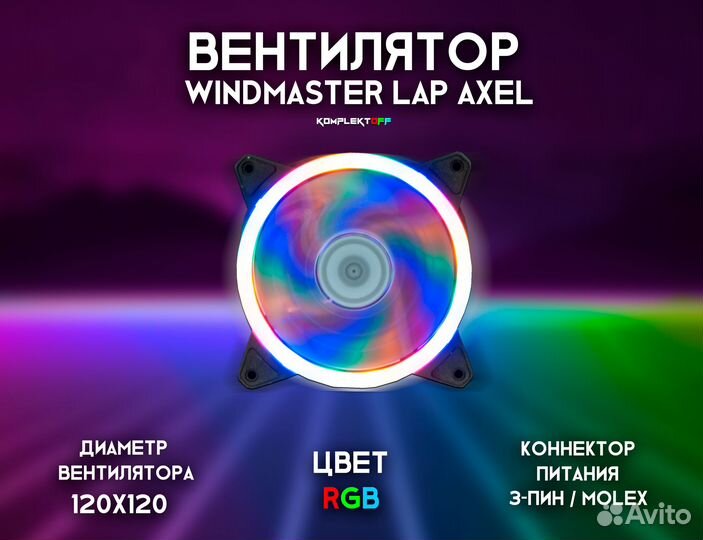 Вентилятор для корпуса