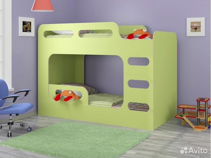 Двухъярусная кровать детская. Новая. Любые цвета