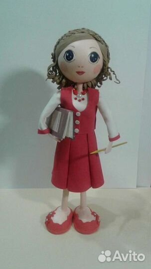 Интерьерная кукла ручной работы