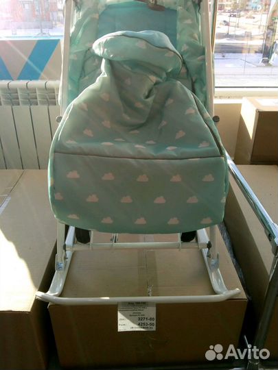 Детские санки с колесами