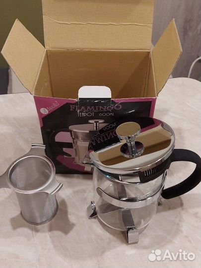 Чайник заварочный стеклянный