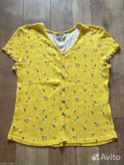 Топ с коротким рукавом h&m